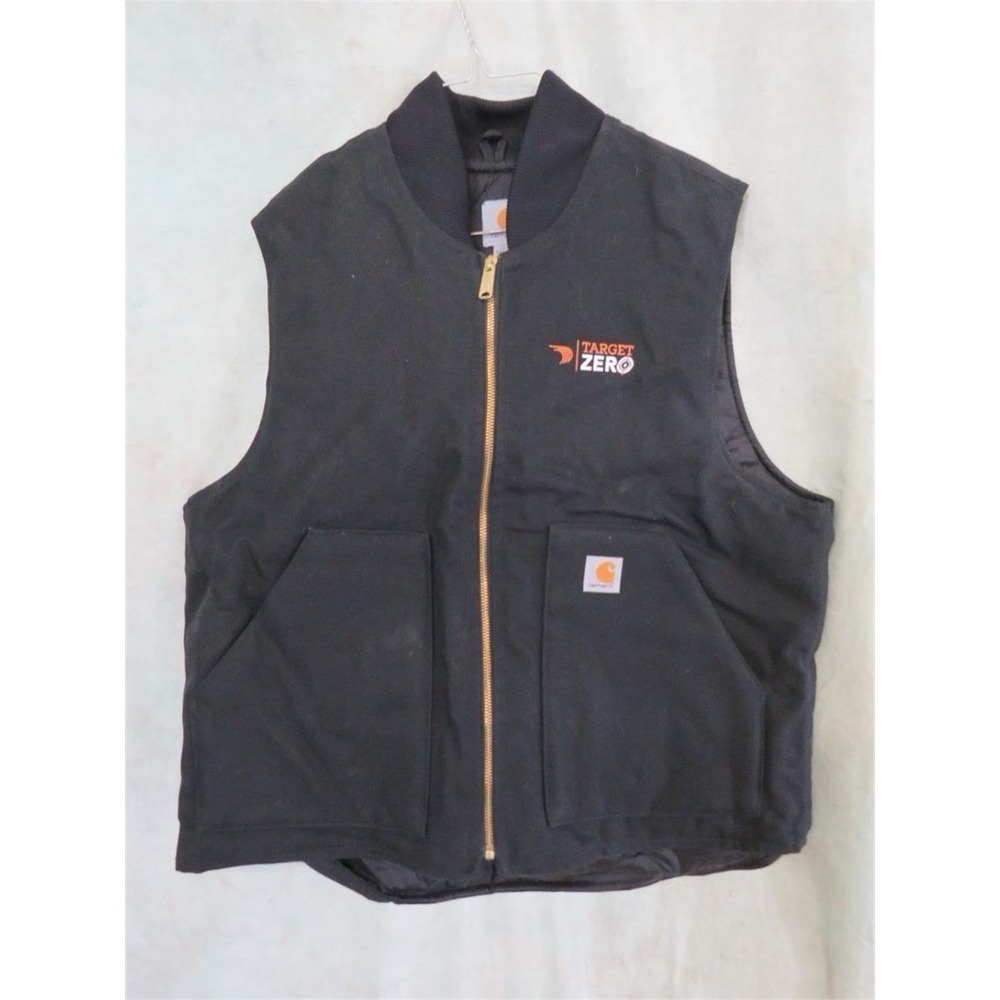 Carhartt V01 black work wear vest Large